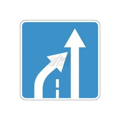 купить дорожный знак 5.15.5д, 5.15.6д Конец полосы в Северодвинске